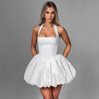 Fashion Special Women's Clothing Lace-up Bow Dress