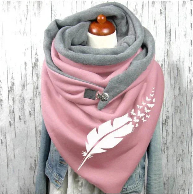 Women's Fashion Leisure Warm Clip Scarf - DanaFashionstore