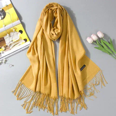 Fashion Cashmere Dual-use Shawl Warm Scarf - DanaFashionstore