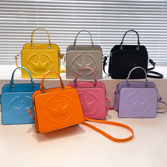 Women's Shoulder Bag Embossed Simple Cross-border PU Soft Leather Textured - Dana Fashion