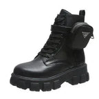 Fashion Pocket Mid-calf Platform Martin Boots - DanaFashionstore