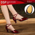 Latin Soft Bottom Square Dance Shoes Women - DanaFashionstore
