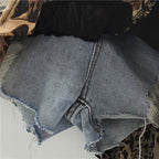 Short Stitching Fashionable All-match Irregular Cake Skirt