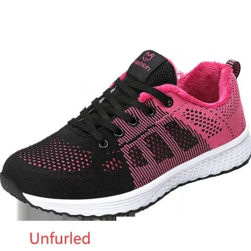 New Style Sports Shoes Women Flying Woven Mesh Women's Shoes Sports Shoes - DanaFashionstore