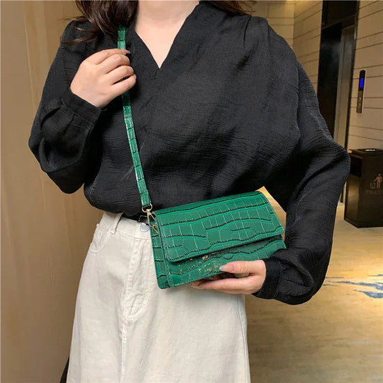 Portable Shoulder Messenger Bag Horizontal Square - DanaFashionstore