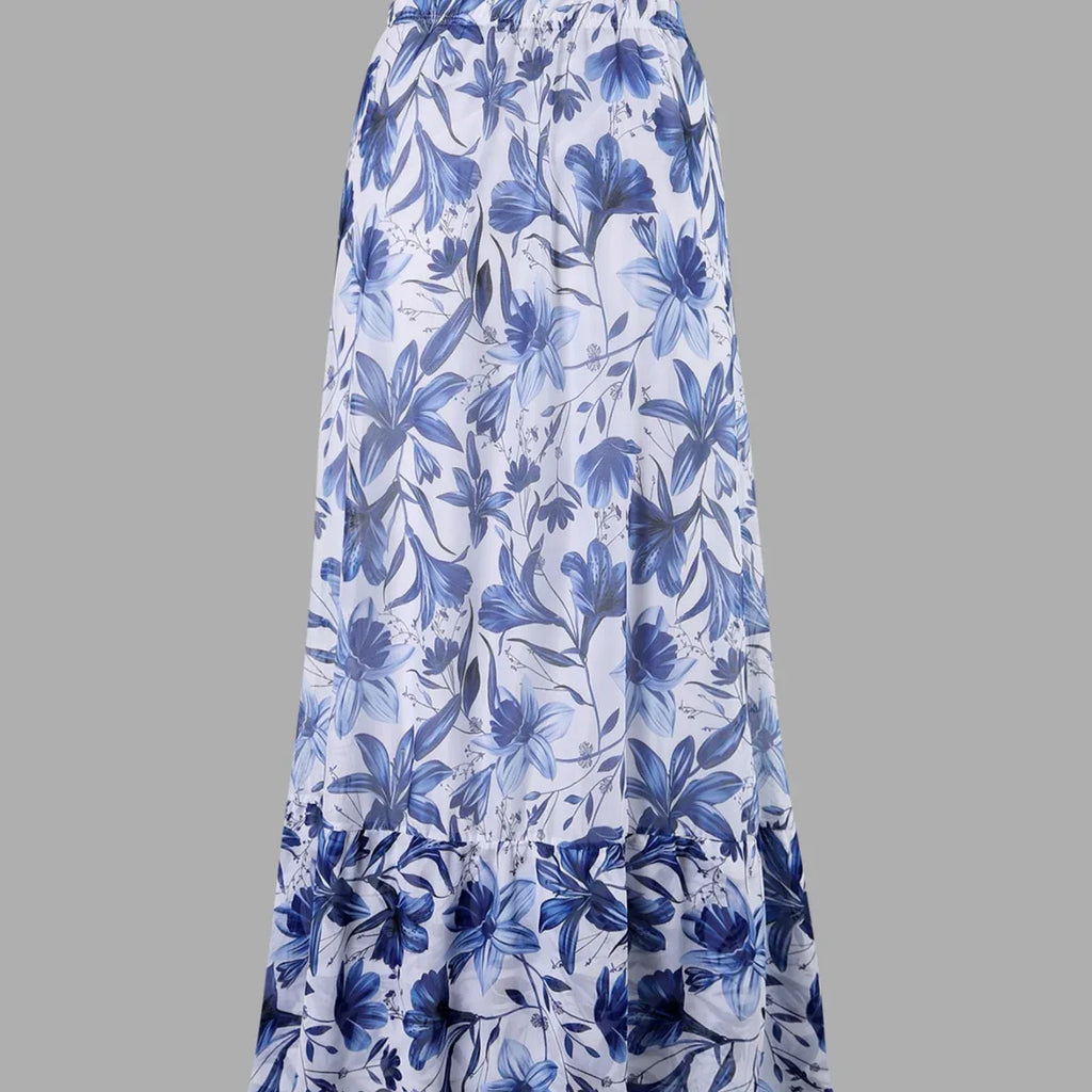 European And American Sexy Bikini One-piece Swimsuit Chiffon Dress - DanaFashionstore