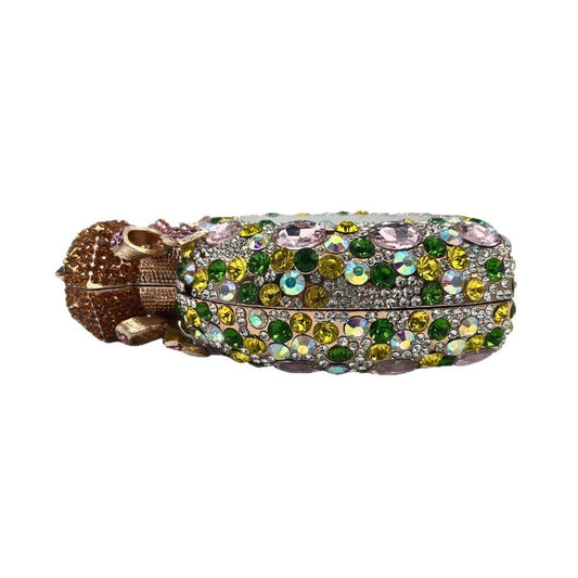 Women's Fashion Banquet Full Diamond Clutch - Dana Fashion