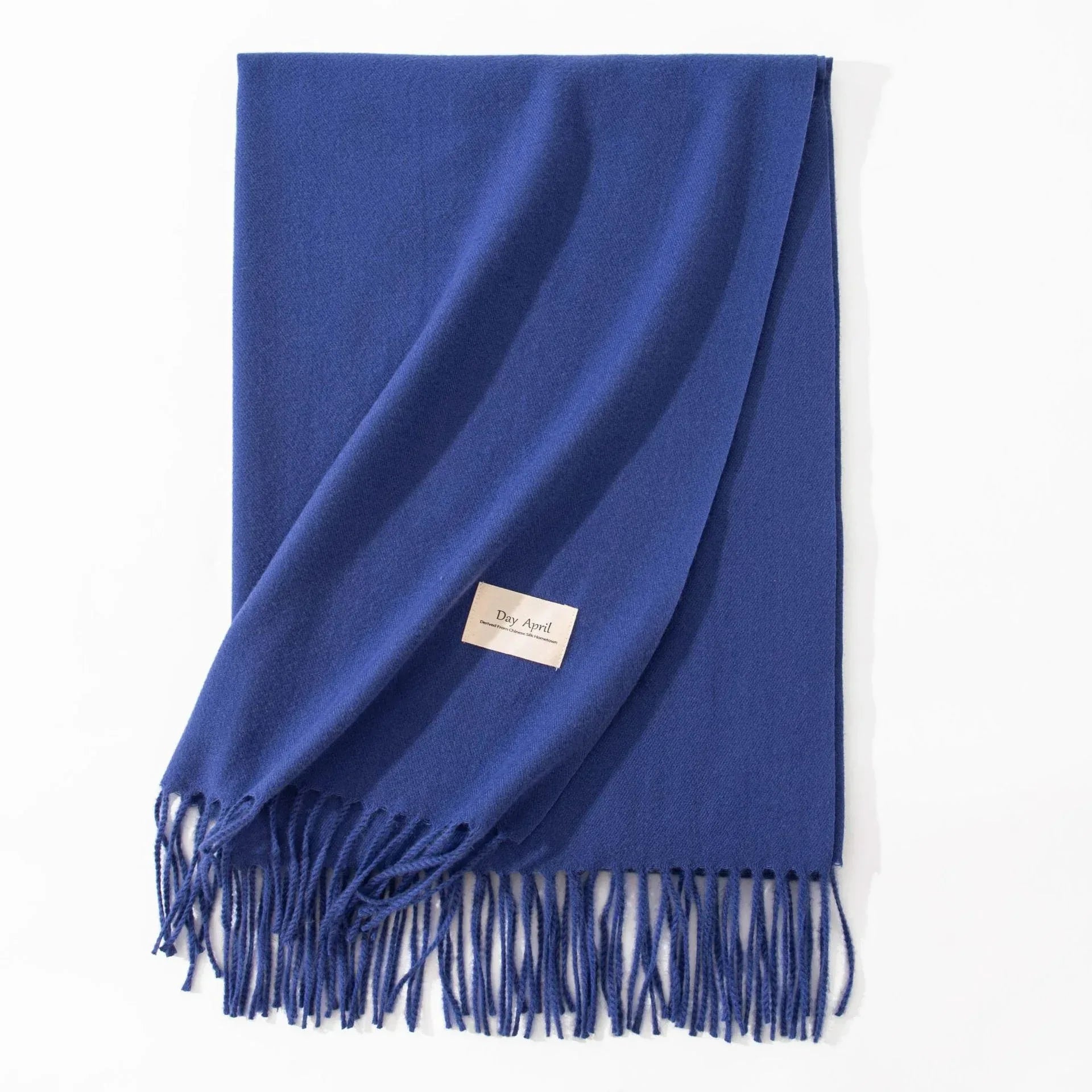 Pure Color Artificial Cashmere Scarf Women's Winter High-grade Shawl - DanaFashionstore