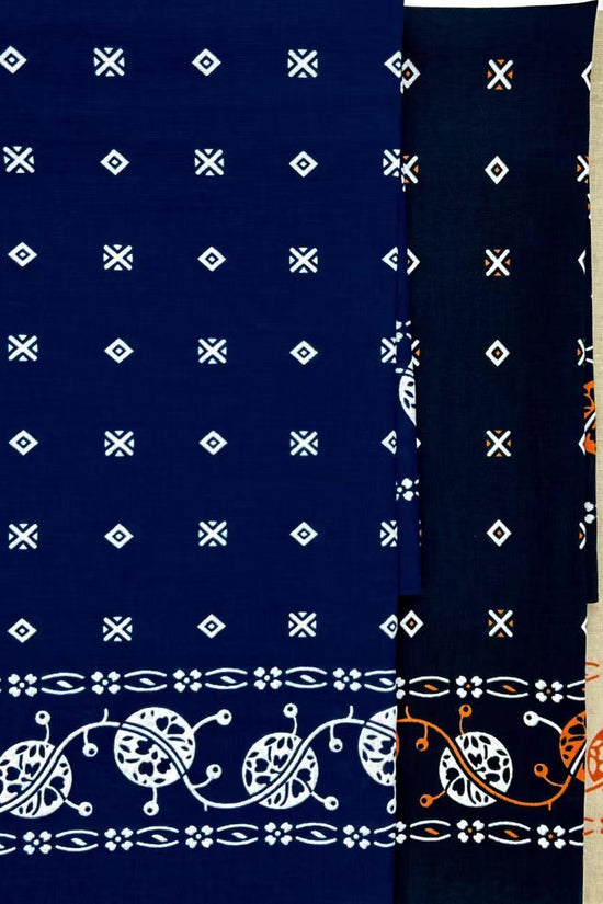 Cotton Vintage Printed Square Scarf Riding Pocket