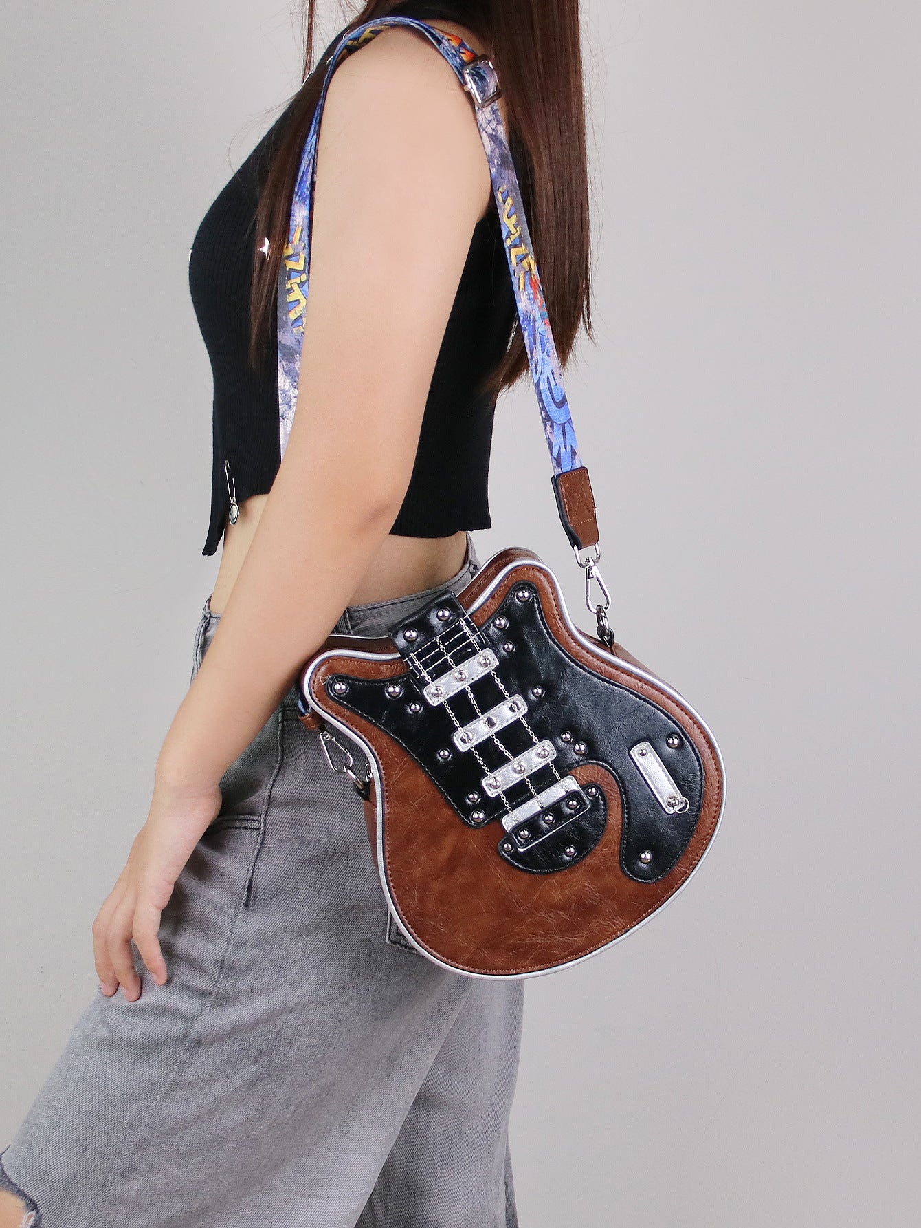 Fashion Personalized Messenger Guitar Women's Bag
