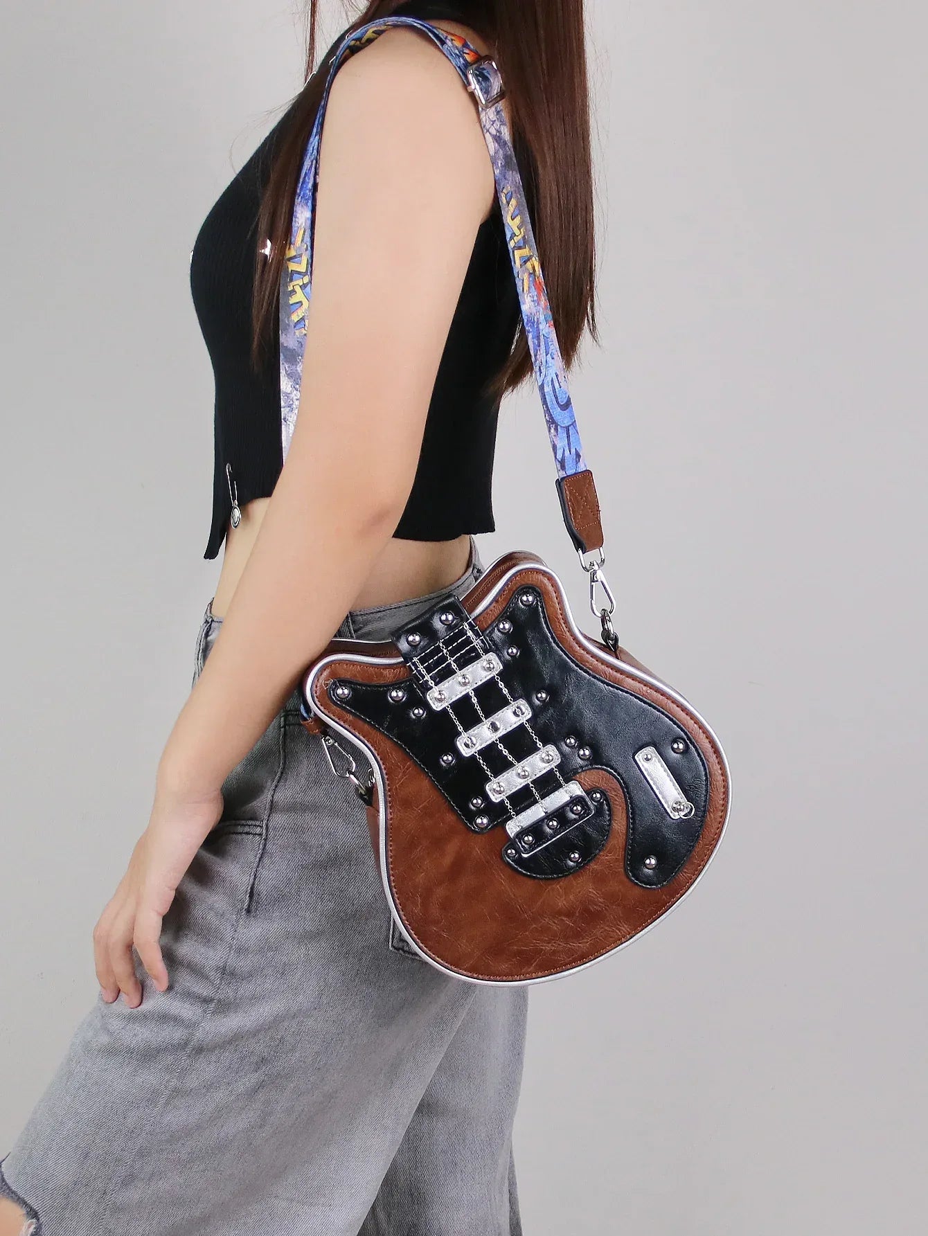Fashion Personalized Messenger Guitar Women's Bag - DanaFashionstore