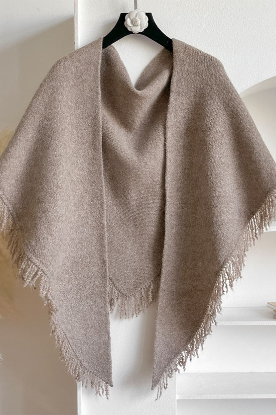 Autumn And Winter Solid Color All-match Warm Scarf
