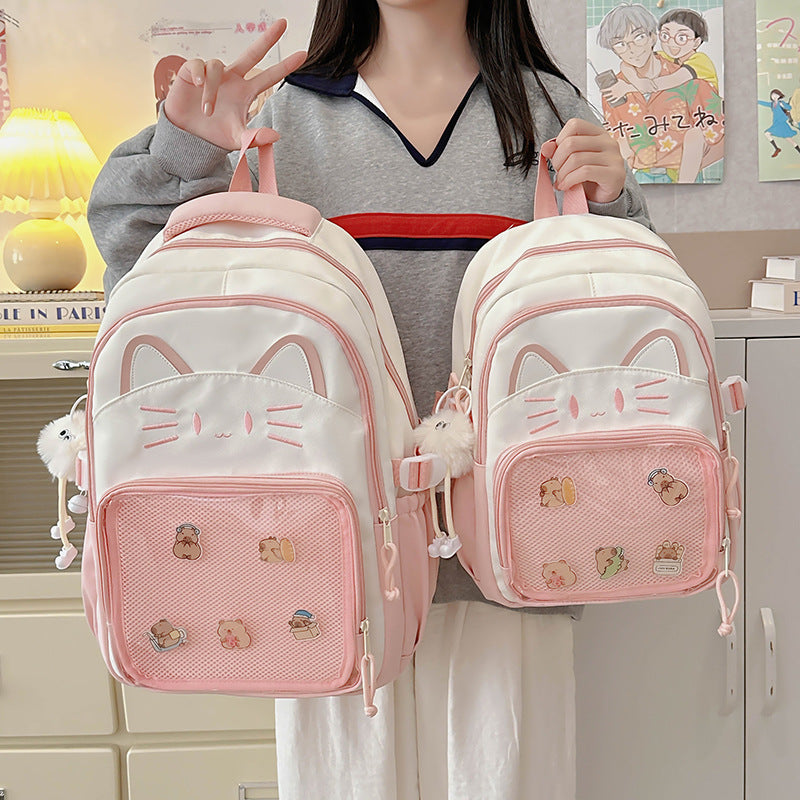 Korean Version Cartoon Large Capacity Casual Backpack - Dana Fashion
