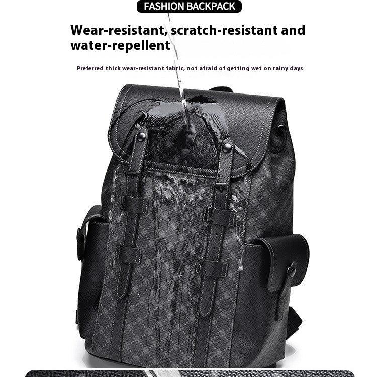 Curved Shoulder Strap New Men's Casual Business Travel Backpack - DanaFashionstore