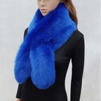 Faux Fur Rabbit Fox Collar Shawl - DanaFashionstore