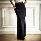 Fishtail Skirt Satin Satin Long - DanaFashionstore
