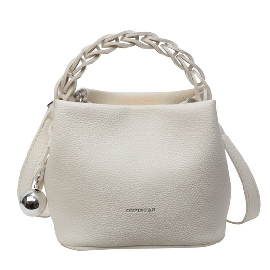 One-shoulder Crossbody Design Portable Bucket Bag - Dana Fashion