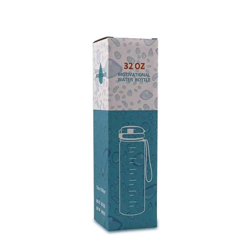 1L Tritan Water Bottle With Time Marker Bounce Cover Motivational Water Bottle Cycling Leakproof Cup For Sports Fitness Bottles $12.65 Dana Fashion Color: Color box capacity: 1L Dana's Kitchen Overview: 1. Unique Motivational Design: This high-quality dri