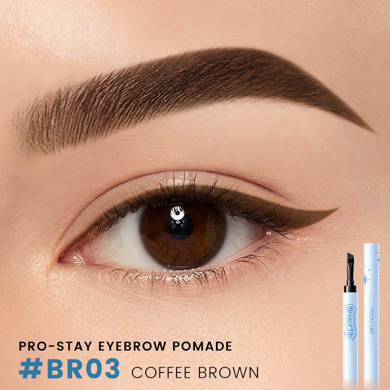 2 In 1 3D Eyebrow Gel Cream Eyeliner Pencil 3 Colors Waterproof Long-lasting Eyebrow Pomade Enhancers Makeup Cosmetics $23.59 Dana Fashion Color: BR03 makeup How to use: 1. Rotate to open, and take an appropriate amount of eyebrow cream. 2. Use the brow b