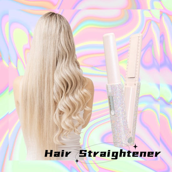 2-In-1 Electric USB Hair Straightening Brush Straightener Brush Multifunctional Comb Straightening Styler Hair Curler $112.39 Dana Fashion Color: Black 2pcs Electrical outlet: USB Beauty Tools Product information : Diameter of heat conductor: 16MM-20MM. P
