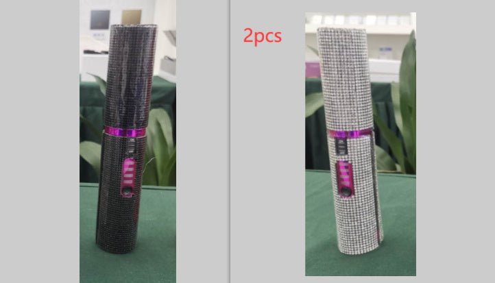 2-In-1 Electric USB Hair Straightening Brush Straightener Brush Multifunctional Comb Straightening Styler Hair Curler $129.00 Dana Fashion Color: Black set4 Electrical outlet: USB Beauty Tools Product information : Diameter of heat conductor: 16MM-20MM. P