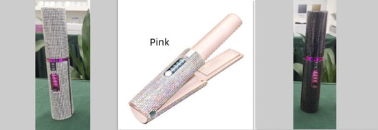 2-In-1 Electric USB Hair Straightening Brush Straightener Brush Multifunctional Comb Straightening Styler Hair Curler $129.00 Dana Fashion Color: Black set3 Electrical outlet: USB Beauty Tools Product information : Diameter of heat conductor: 16MM-20MM. P