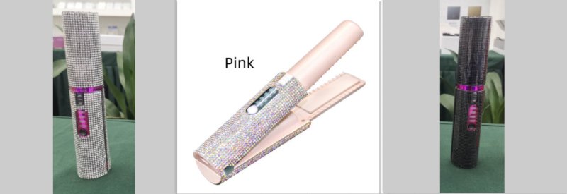 2-In-1 Electric USB Hair Straightening Brush Straightener Brush Multifunctional Comb Straightening Styler Hair Curler $129.00 Dana Fashion Color: Black set3 Electrical outlet: USB Beauty Tools Product information : Diameter of heat conductor: 16MM-20MM. P