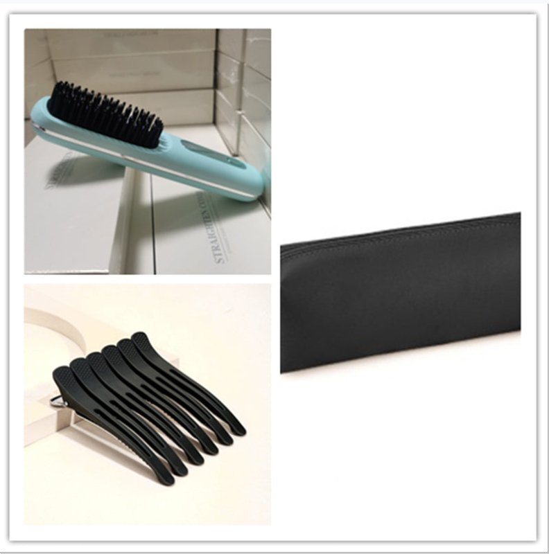 2 In 1 Straight Hair Comb Wireless Hair Straightener Brush Hair Fast Heating Portable Hot Curler USB Charging $69.99 Dana Fashion Color: Set3 Beauty Tools Overview: Great Convenience: Experience the freedom to style your hair anywhere, anytime with our ha