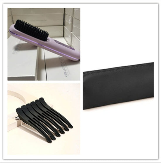 2 In 1 Straight Hair Comb Wireless Hair Straightener Brush Hair Fast Heating Portable Hot Curler USB Charging $69.99 Dana Fashion Color: Set4 Beauty Tools Overview: Great Convenience: Experience the freedom to style your hair anywhere, anytime with our ha