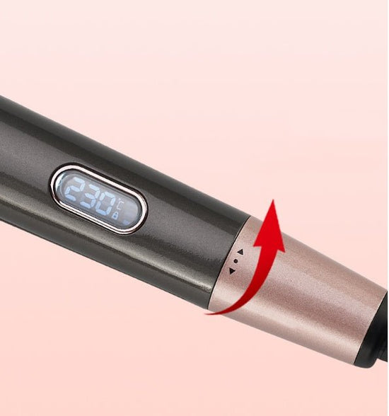 2 In1 Professional Hair Straightener Hair Crimper Dry/Wet Hair Straightening Curling Comb $28.37 Dana Fashion Color: Black Style: AU Beauty Tools Overview This hair spiral curling iron is fit for personal use or professional use, you can use it to curl or
