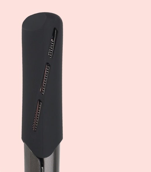 2 In1 Professional Hair Straightener Hair Crimper Dry/Wet Hair Straightening Curling Comb $28.37 Dana Fashion Color: Black Style: AU Beauty Tools Overview This hair spiral curling iron is fit for personal use or professional use, you can use it to curl or