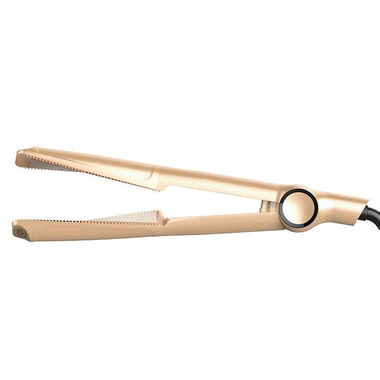 2 In1 Professional Hair Straightener Hair Crimper Dry/Wet Hair Straightening Curling Comb $38.82 Dana Fashion Color: Gold Style: AU Beauty Tools Overview This hair spiral curling iron is fit for personal use or professional use, you can use it to curl or