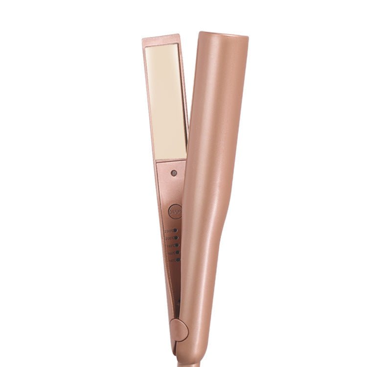 2 In1 Professional Hair Straightener Hair Crimper Dry/Wet Hair Straightening Curling Comb $28.37 Dana Fashion Color: Black Style: AU Beauty Tools Overview This hair spiral curling iron is fit for personal use or professional use, you can use it to curl or