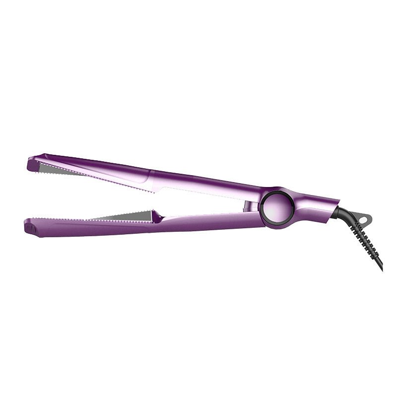 2 In1 Professional Hair Straightener Hair Crimper Dry/Wet Hair Straightening Curling Comb $38.22 Dana Fashion Color: Purple Style: AU Beauty Tools Overview This hair spiral curling iron is fit for personal use or professional use, you can use it to curl o