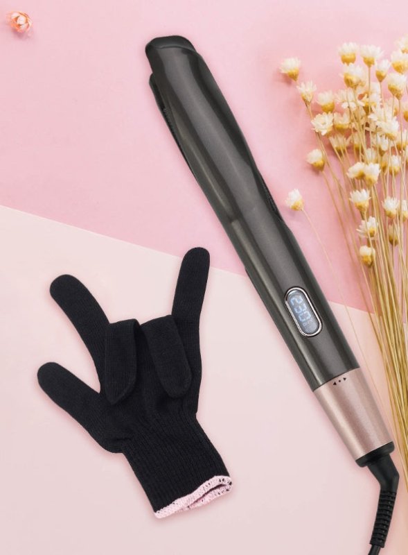 2 In1 Professional Hair Straightener Hair Crimper Dry/Wet Hair Straightening Curling Comb $28.37 Dana Fashion Color: Black Style: AU Beauty Tools Overview This hair spiral curling iron is fit for personal use or professional use, you can use it to curl or