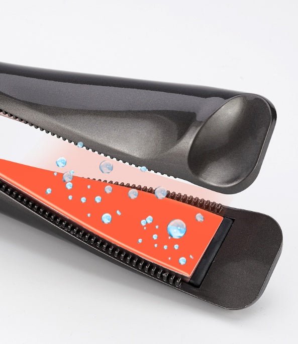 2 In1 Professional Hair Straightener Hair Crimper Dry/Wet Hair Straightening Curling Comb $28.37 Dana Fashion Color: Black Style: AU Beauty Tools Overview This hair spiral curling iron is fit for personal use or professional use, you can use it to curl or