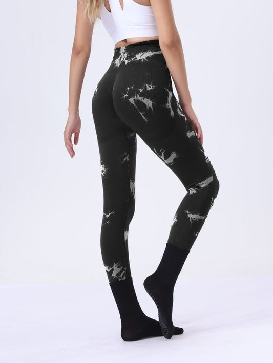 2 Pack Hollow Sexy High Elastic Women's Tie Dye Cutout Tights High Waist Workout Yoga Leggings, Scrunch Butt Lifting Elastic Pants, Tummy Control Butt Lifting Workout Yoga Athletic Pants $168.98 Dana Fashion Color: 2PACK1 Size: L Women's clothing Butt lif