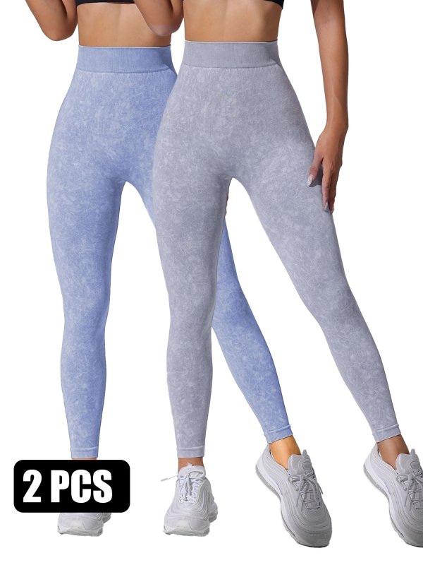 2 Pieces High Waist V Back Yoga Pants Tummy Control Running Workout Tight $169.00 Dana Fashion Color: 2PACK2 Size: L Women's clothing Butt lift Leggings: sexy booty leggings for women butt lift, stretchy hips lifting leggings, push up your bum into a juic