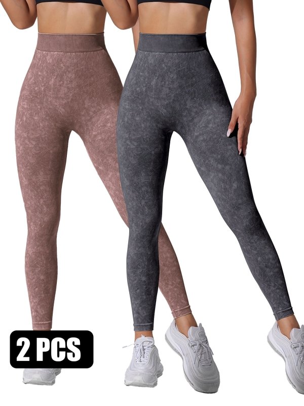 2 Pieces High Waist V Back Yoga Pants Tummy Control Running Workout Tight $169.00 Dana Fashion Color: 2PACK6 Size: L Women's clothing Butt lift Leggings: sexy booty leggings for women butt lift, stretchy hips lifting leggings, push up your bum into a juic