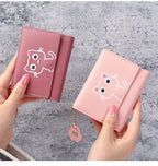 Women's Short Three-fold Cat Girls' Purse - DanaFashionstore