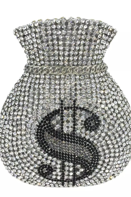 Trade Hollow Metal Purse Full Diamond Clutch - Dana Fashion