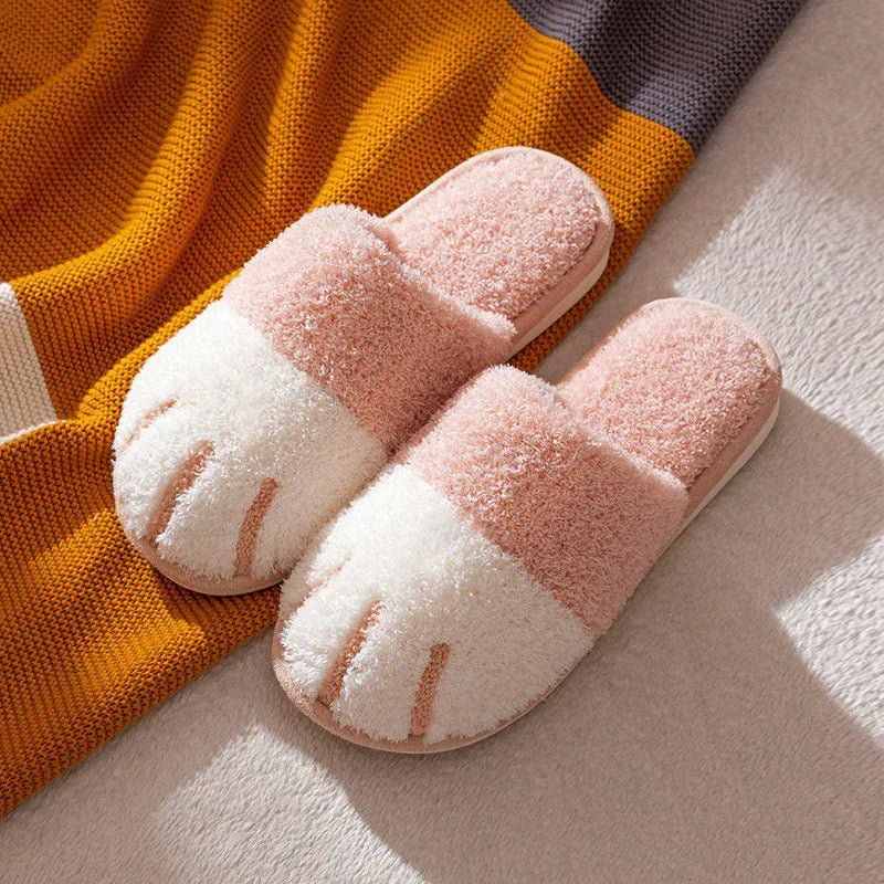 Cat's claw plush slippers - DanaFashionstore