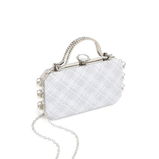 2024 Summer Dinner Bag Evening Bag Crossbody Clutch Women's Bag Cosmetic Bag Banquet Bag Niche Women Bag Bag $31.99 Dana Fashion Color: Champagne Size: 20X4X12CM Women's Bags Product information: Lining texture: Polyester Applicable scenarios: Daily match