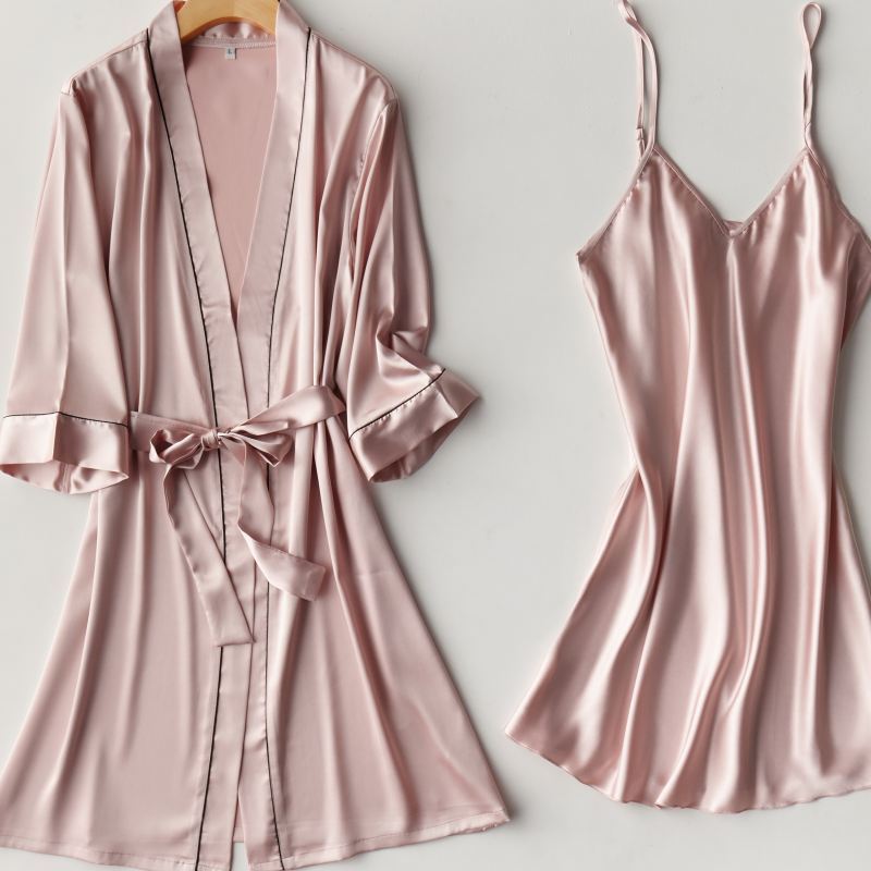Two-piece suspender nightgown - Dana Fashion