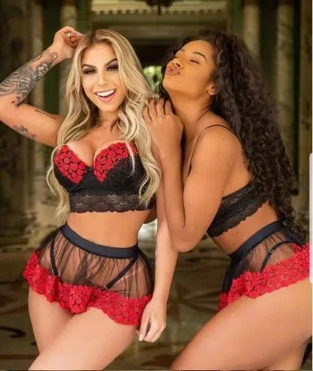 Sexy Lace Tights Lingerie 2026 - Intimate Bodysuit - DanaFashionstore