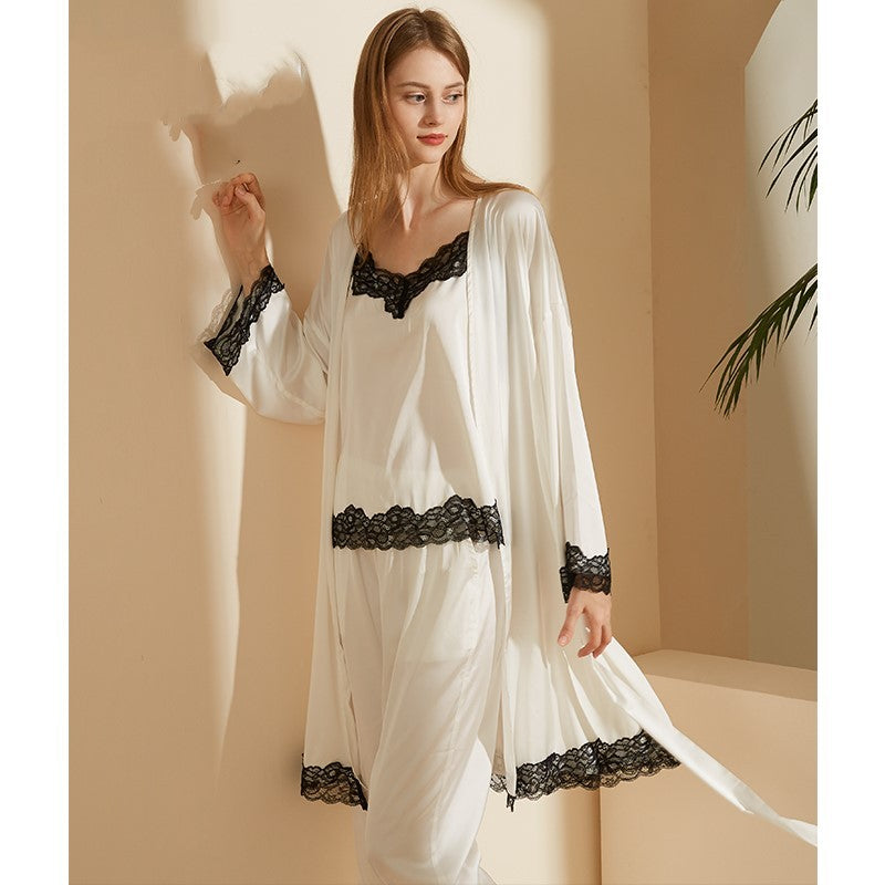 Nightgown suspender trousers lace nightgown - Dana Fashion