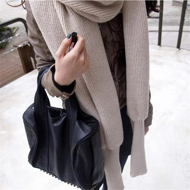 Sweater Scarf Cashmere Ladies Girl Woman Clothing Casual Wear - DanaFashionstore