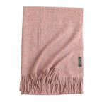 New Solid Color Wool Long Beard Warm Tassel Scarf Thick - DanaFashionstore