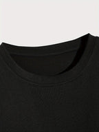 Womens Casual Loose-fitting Breathable Crop Top