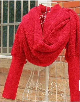 Sweater Scarf Cashmere Ladies Girl Woman Clothing Casual Wear - DanaFashionstore